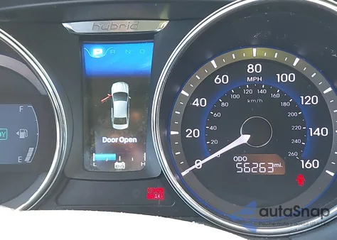 2014 Hyundai Sonata Hybrid Limited из США, поврежденный, VIN KMHEC4A45EA112053